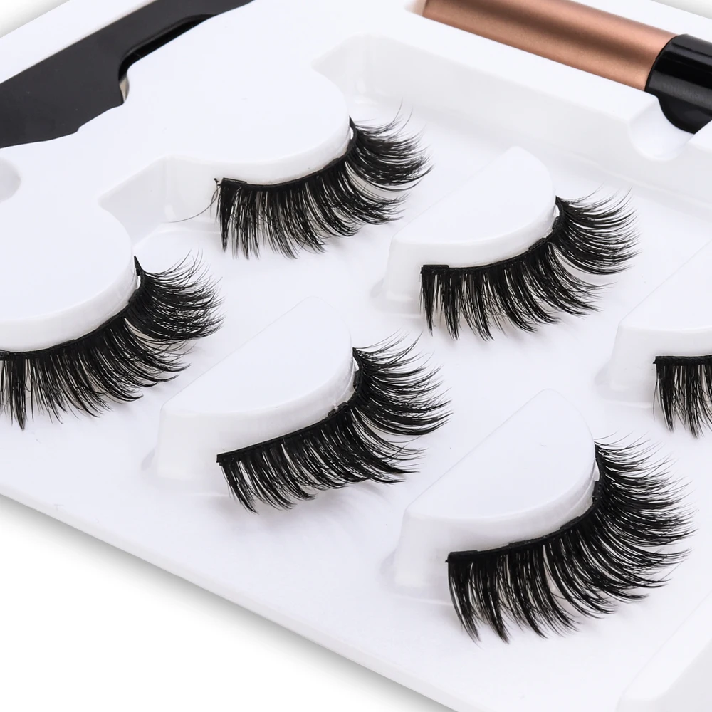 Новинка магнитные накладные ресницы магнитная жидкая подводка для глаз