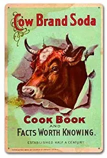 

Classic Brand soda Metal Sign 12" x 18"