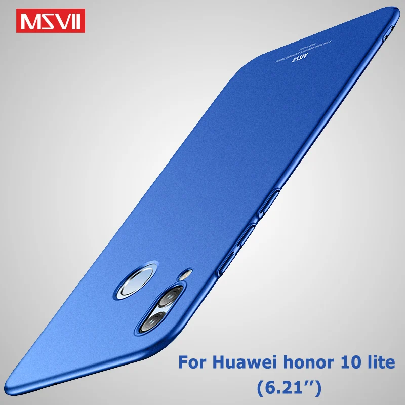 Чехол для Huawei Honor 10 Lite Обложка бренда Msvii тонкий чехол View жесткий из поликарбоната