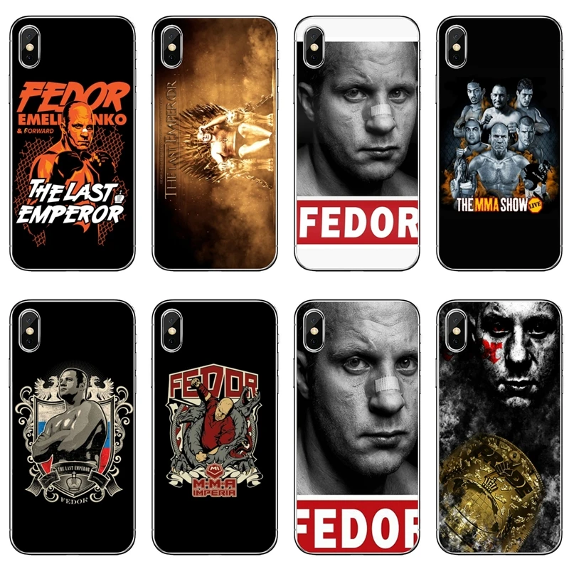 Мягкий чехол Fedor Emelianenko для Samsung Galaxy J8 J7 J5 Prime pro J3 A3 A5 A7 2018 2017 2016|Бамперы| |