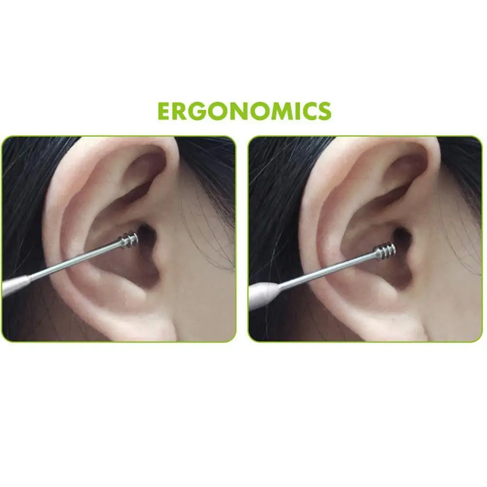 5 шт./кор. ушной серы Палочки экологических требований комплект Сталь уха воск для