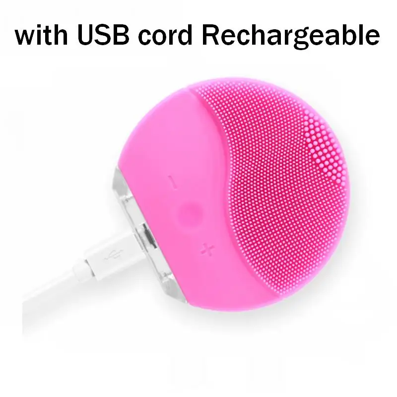 Developfly чистка лица Мини электрическая Массажная щетка стиральная машина