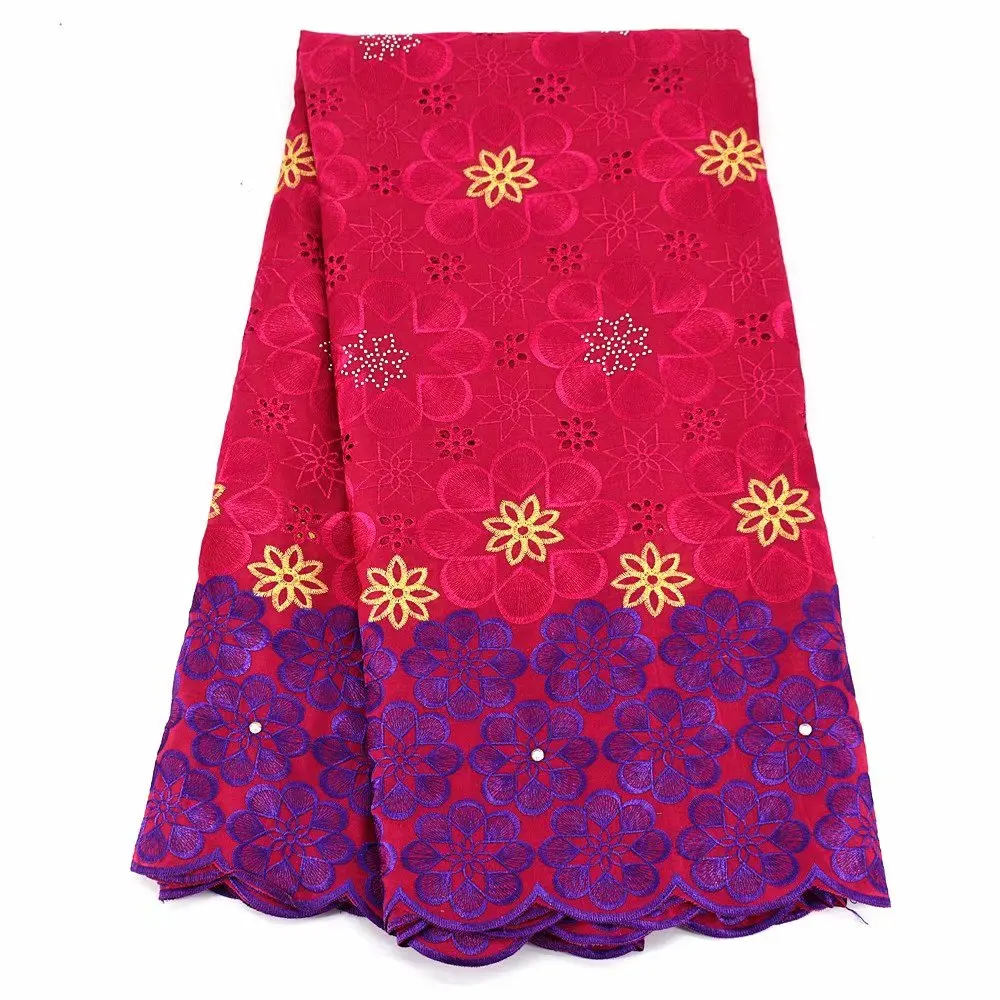 

GXC02 Wholesale embroidered cotton Lace fabric,nice looking African mesh lace for party & wedding dress!