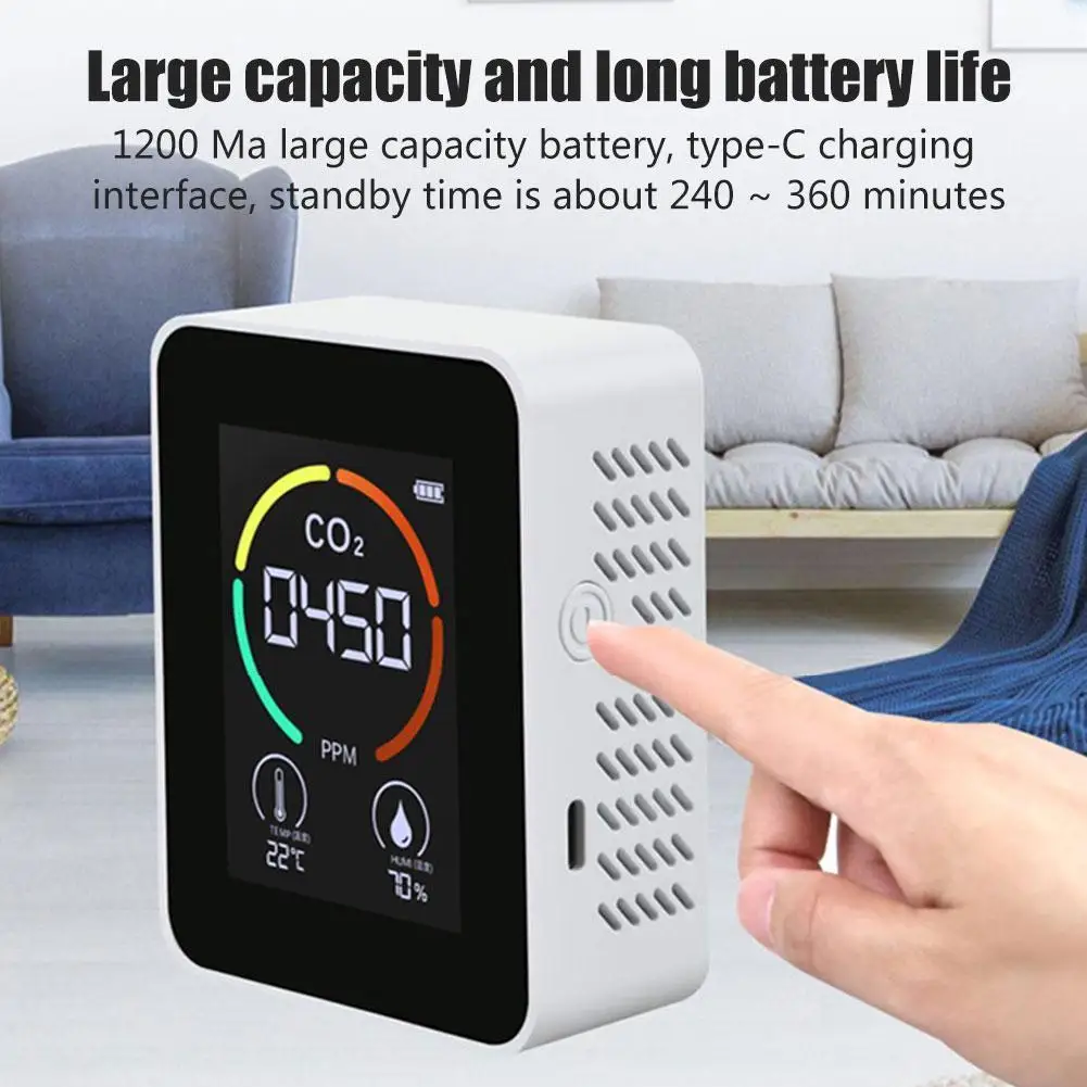 Детектор двуокиси углерода с инфракрасным датчиком | Инструменты