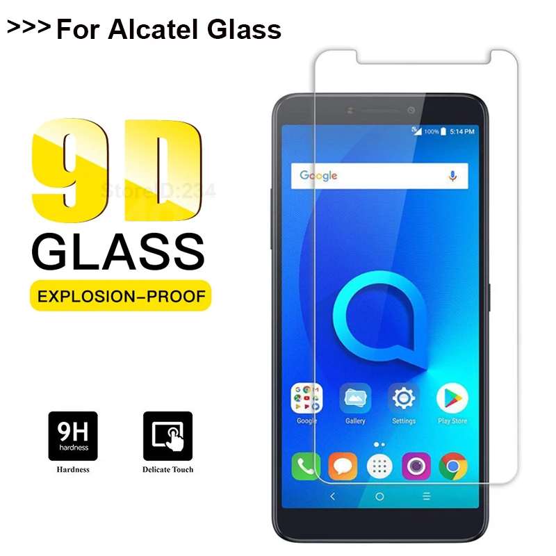 Закаленное стекло для Alcatel 1 1X 1C 3 5 3X 3C 3L 5009 5033 5059D 5052D 5086D 5080Y 5099D 5026 AVALON V 2019 защитная