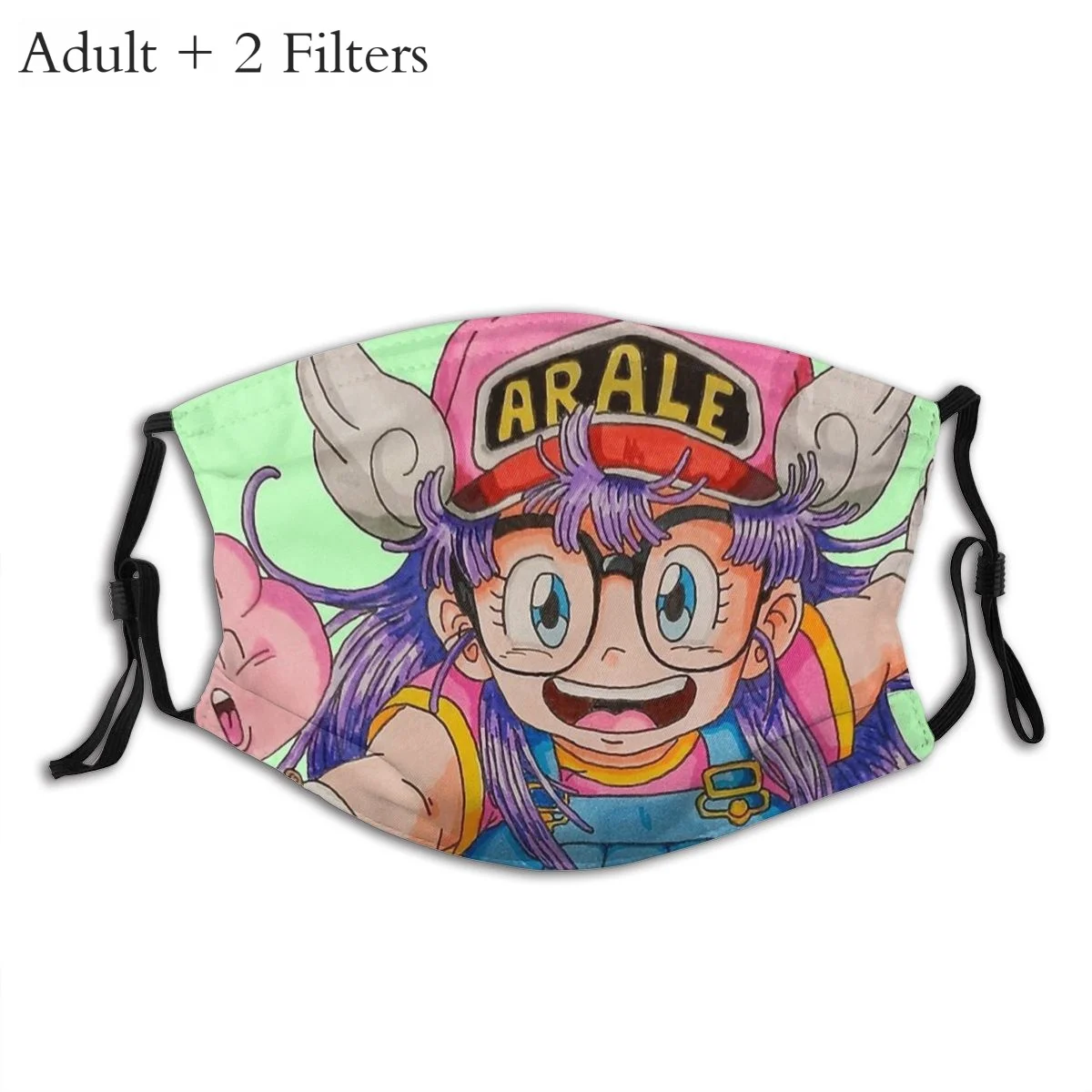 

Arale Art Washable Mouth Mask Dr Slump Alale Comedy Animation Reusable Face Masks With Filters Anti Haze Mask