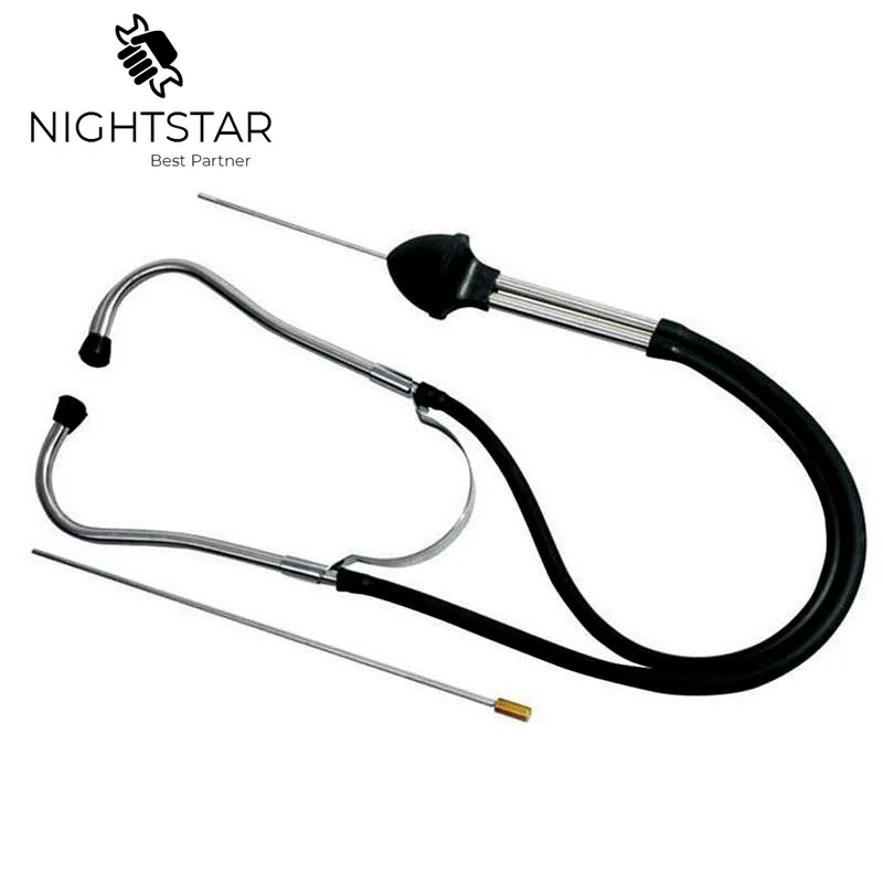 

Engine Stethoscope Mechanic Car Stainless Steel Diagnostic Examiner Tester for Machinery Auto Boat