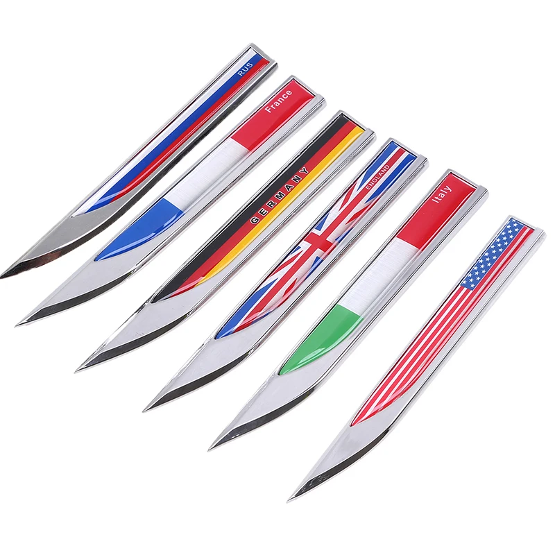 Posbay Металл Англия/Италия/Америка/Германия/французская Канада/Шведский флаг