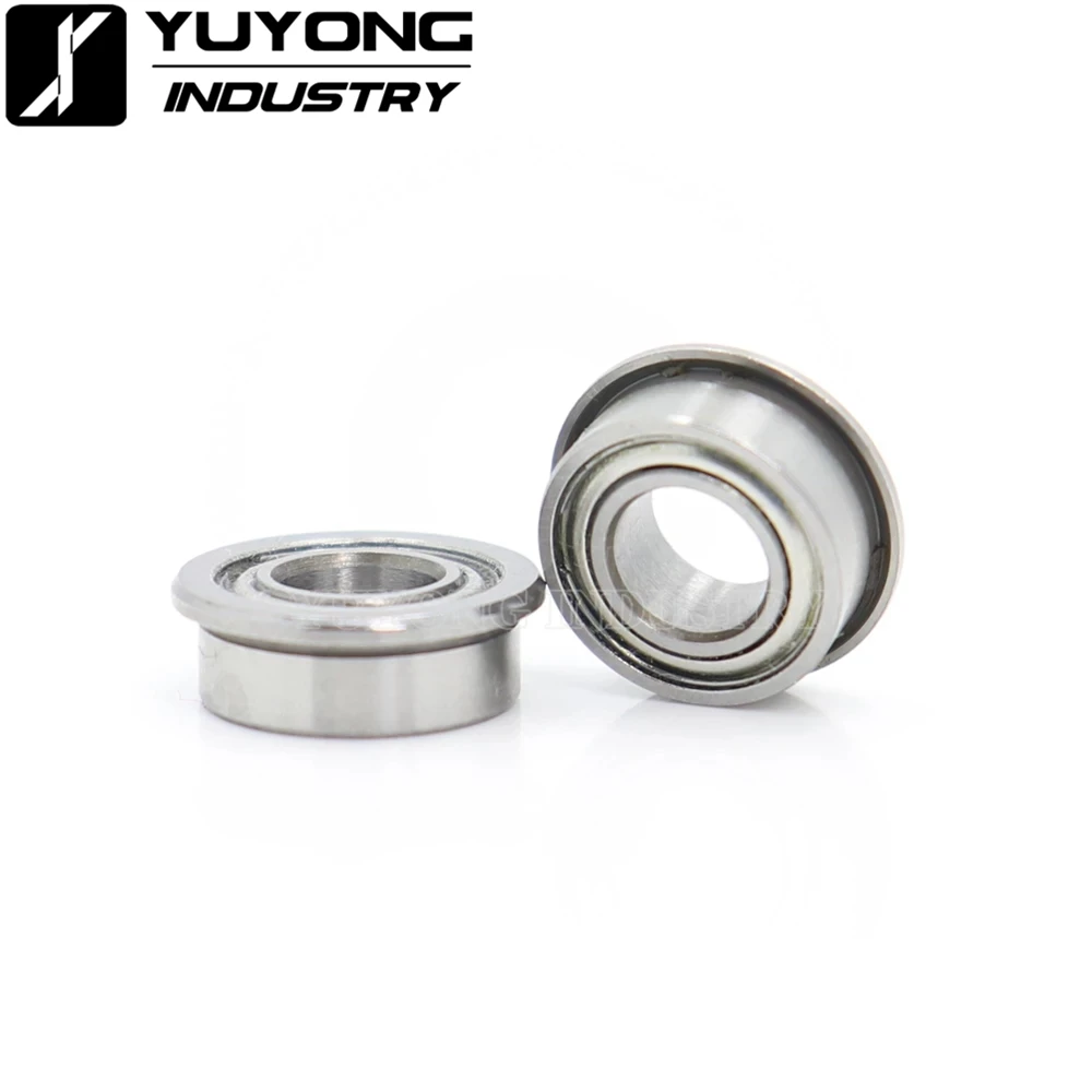 

10PCS/lot Bearings MF105ZZ Miniature Flange Bearing F5x10x4mm for 3D Printer