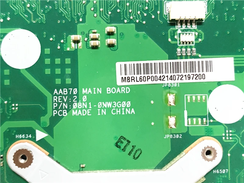Материнская плата для ноутбука Acer aspire 7250 08N1 0NWJ00 AAB70 материнская DDR3 MBRL60P004 с