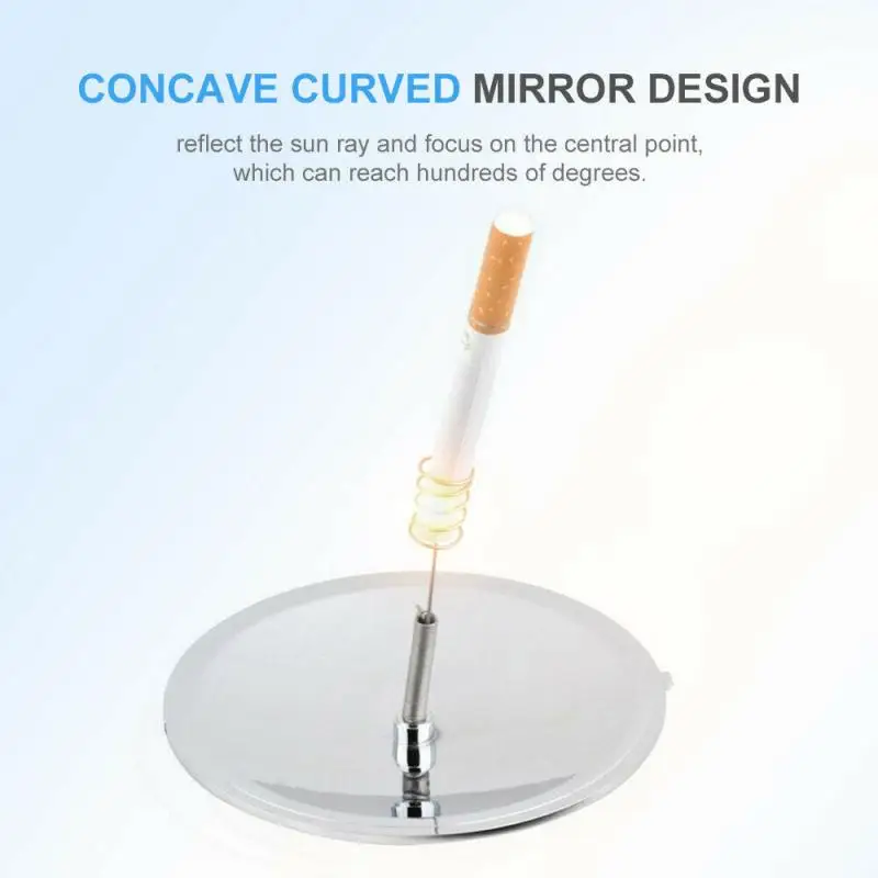 Солнечная зажигалка для кемпинга выживания огня водонепроницаемая и