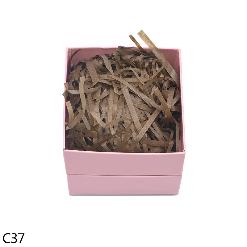 C37 10/20/50 г DIY бумажная рафия измельченные морщинка Бумага конфетти подарки/коробка наполнение Материал наряд в качестве подарка на день рождения Свадебная вечеринка украшения свадебные принадлежности - Цвет: C37