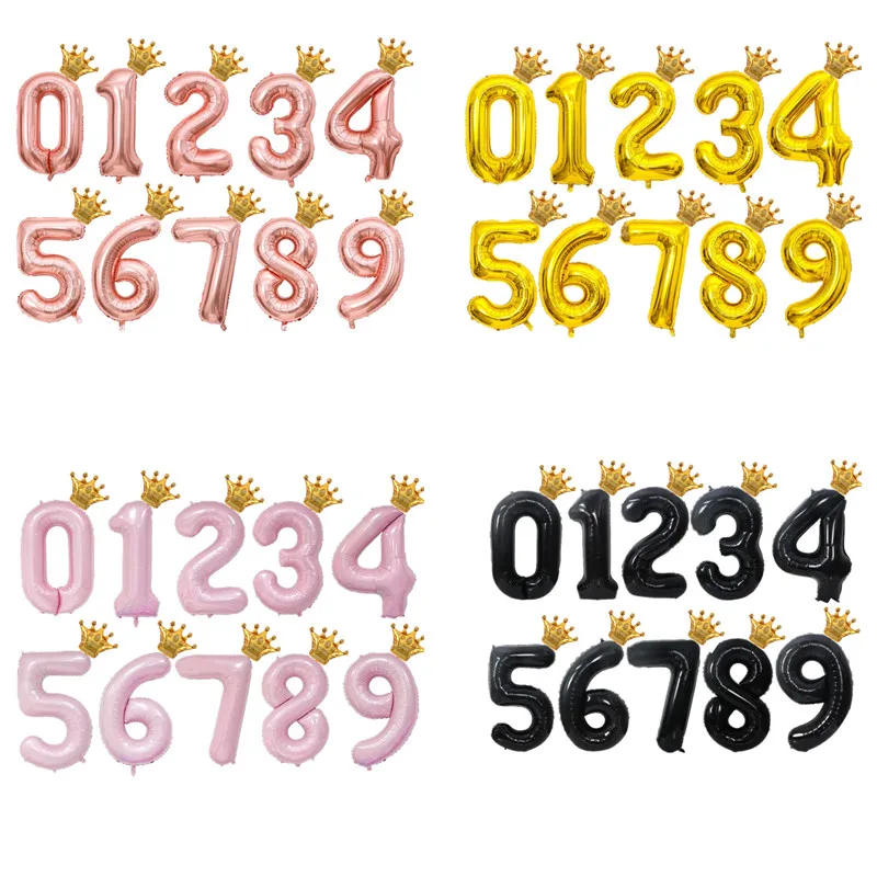 

Шары воздушные из фольги в виде цифр, 40 дюймов