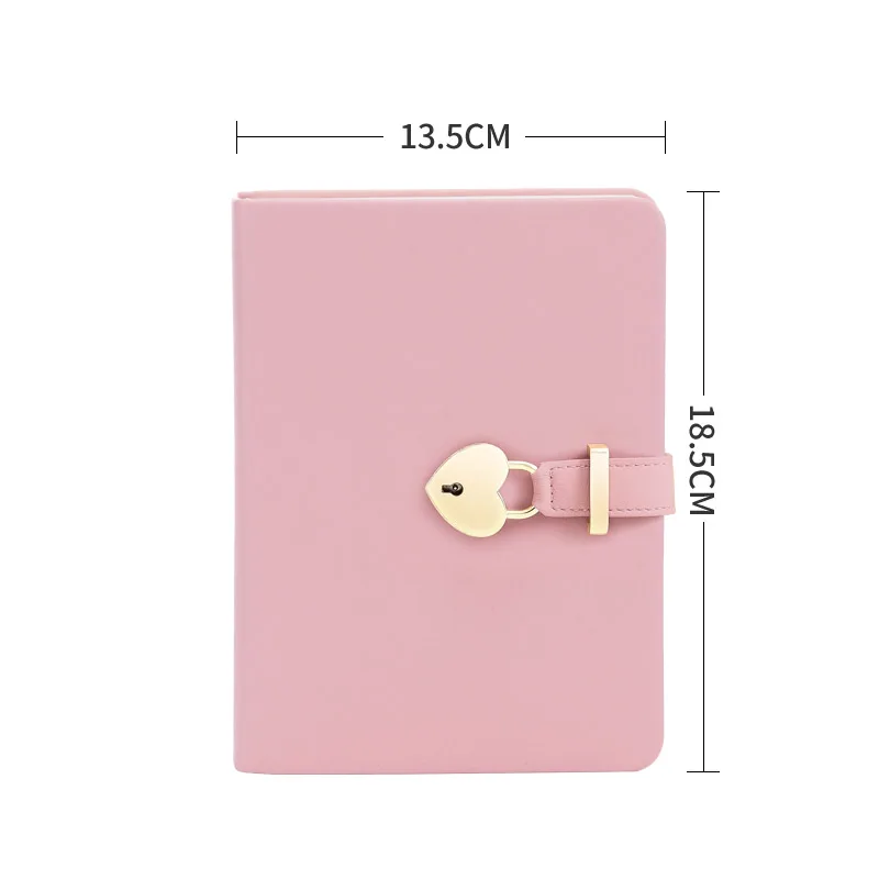 

Secret Notebook Ruled Journal Lined Diary With Heart Lock Creative Gift