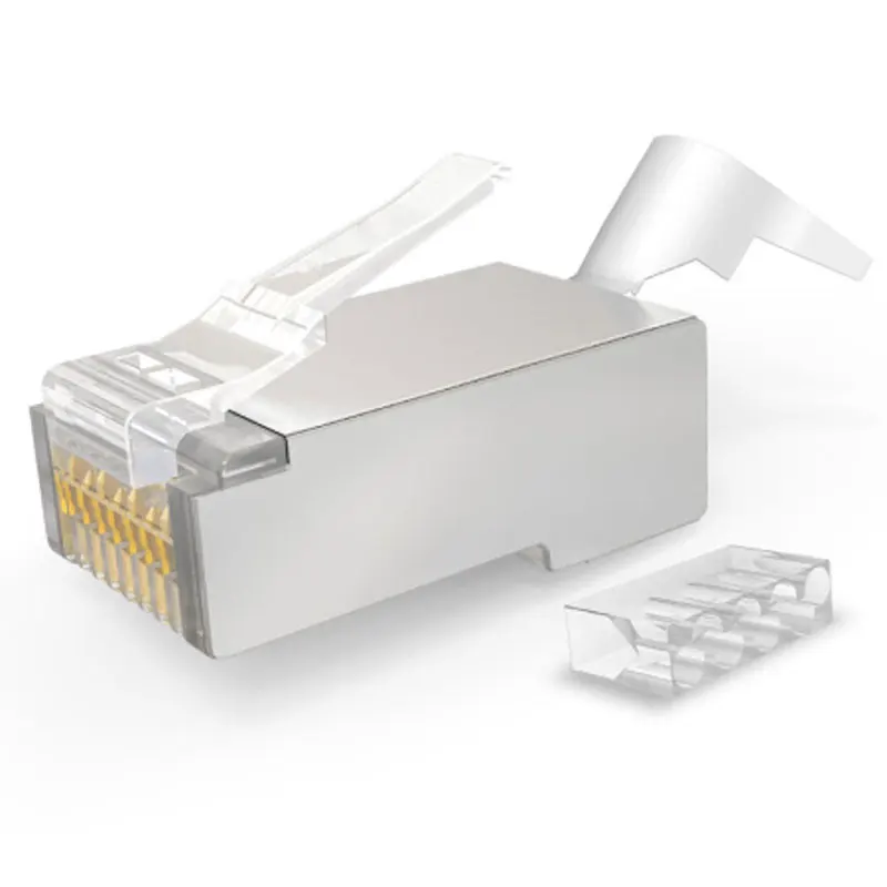 Сетевой Кабельный соединитель YiWe RJ45 разъем Ethernet для кабеля Cat6a Cat7 сетевой