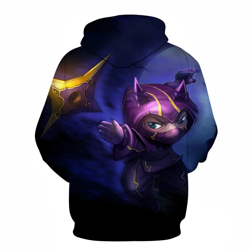 Осень 2020 теплое пальто популярная игра персонаж Аватар толстовка с капюшоном