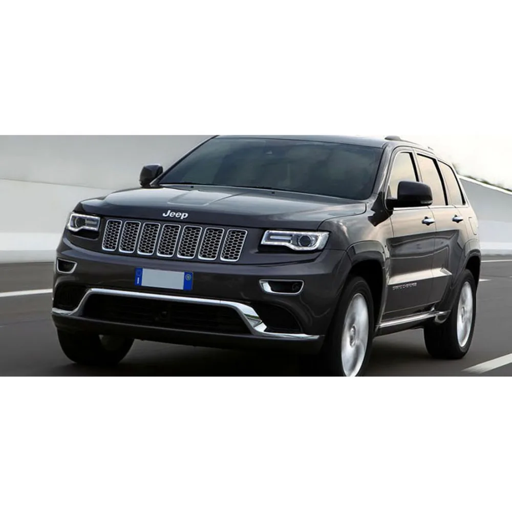 Решетка Chuang Qian гоночная для Jeep Grand Cherokee 2014 2016 решетка насекомых передний