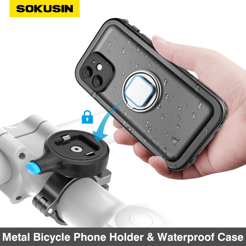 SOKUSIN велосипед Мотоцикл держатель телефона водонепроницаемый телефонный чехол