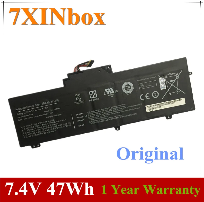 Оригинальный аккумулятор для ноутбука 7XINbox 7 4 В 47wh 6340 мА · ч Samsung 350U2B 350U2A NP350U2A NP350U2B