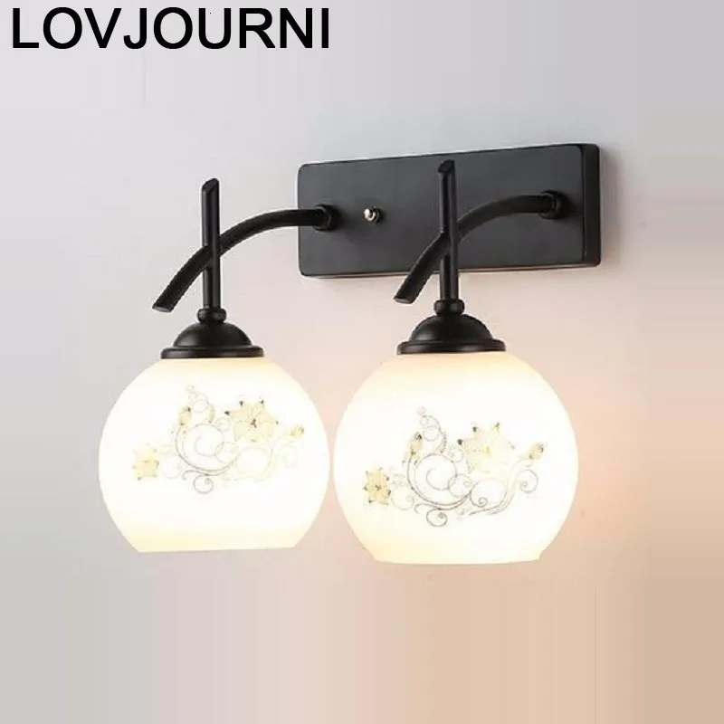 Лампа Badkamer Verlichting Lampe Лофт Декор для спальни Lampara De Pared интерьер аппликация Murale