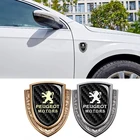 Автомобильная наклейка с логотипом, задний значок для Peugeot 307 308 207 3008 208 103 106 301 508 407 2008 206 107 306 406 408 205 4008 Landtrek