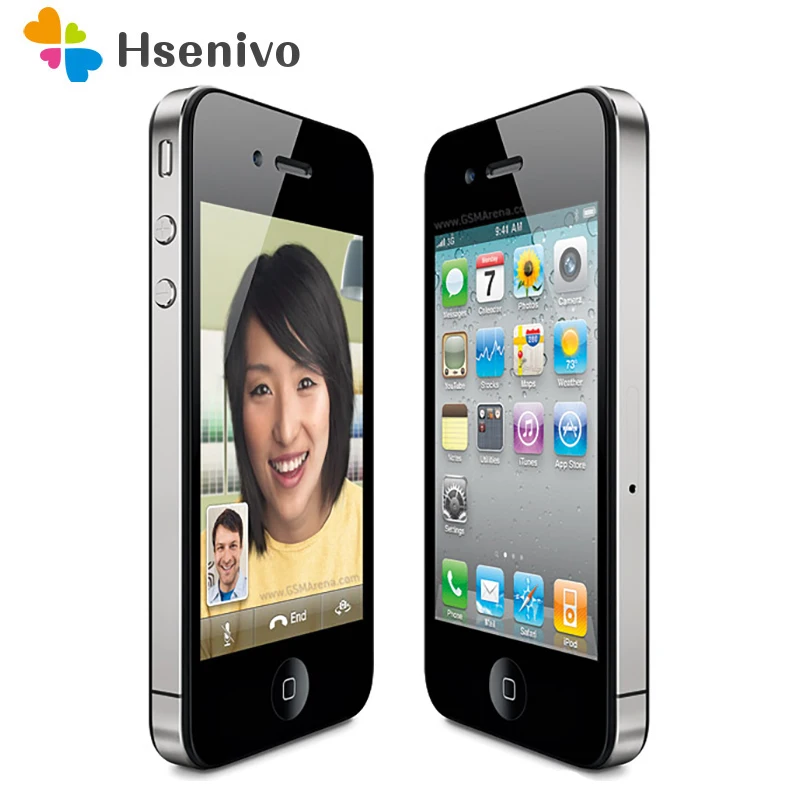 

Apple iPhone 4 Used (95% New)-Original Unlocked iPhone 4 Phone 16GB ROM Dual core 3.5" GSM WCDMA 3G WIFI GPS 5MP Camera phone