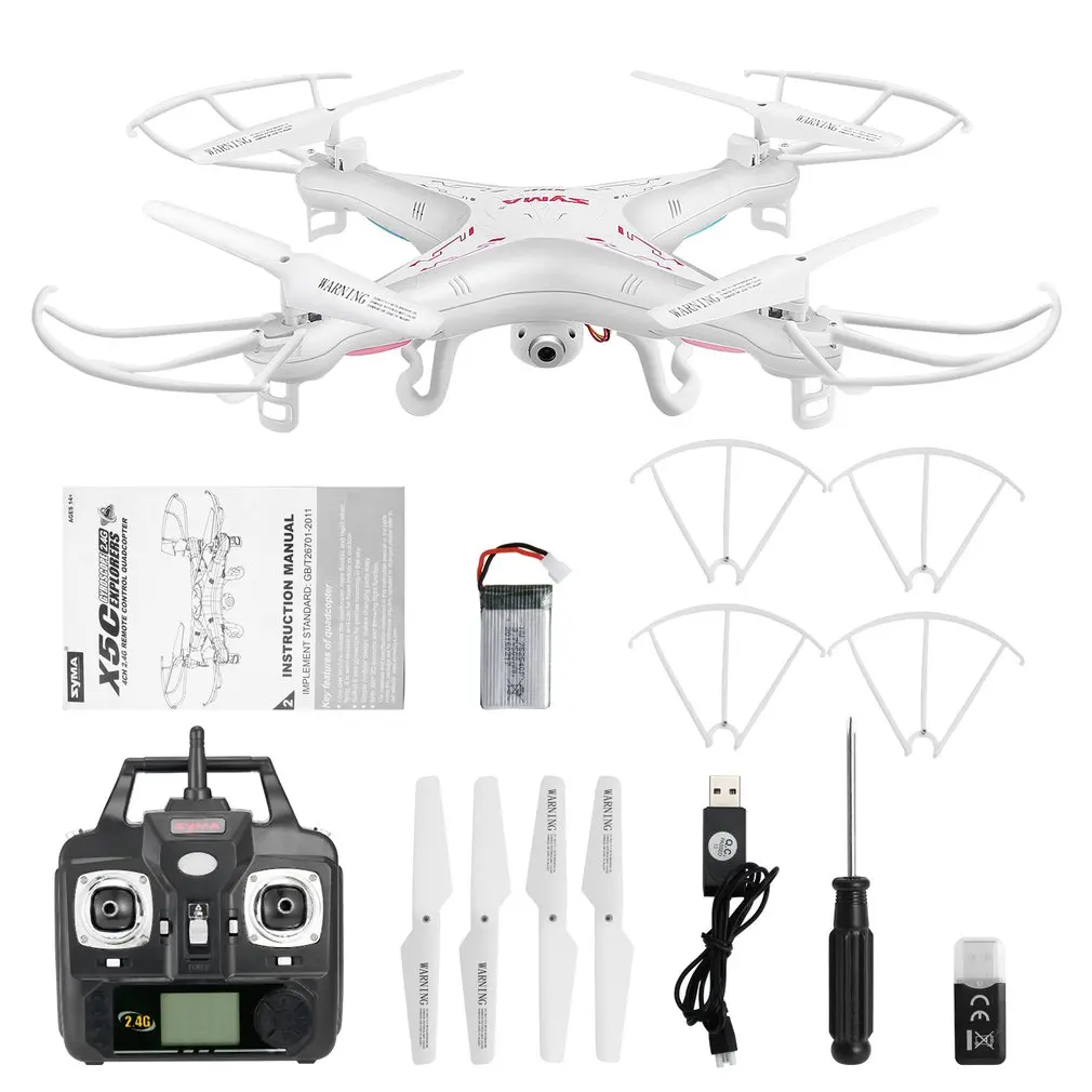 SYMA X5C дрона с дистанционным управлением 2MP HD Камера 6-Axis Gyro сильное сопротивление