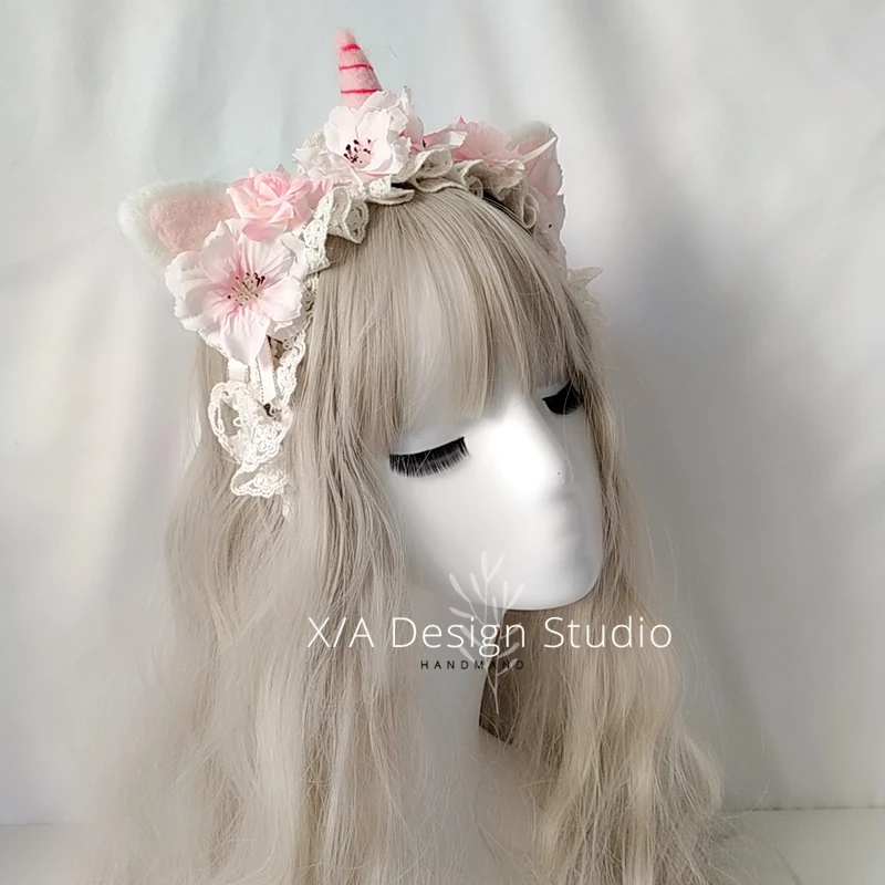 

Sweet lolita side clip collectionJapanese princess sweet lolita kawaii girl hair accessories gothic lolita hairpin loli cosplay