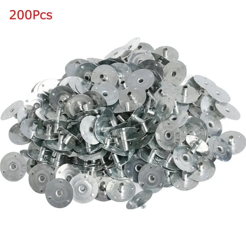 

100/200Pcs Candle Wick Metal Sustainer Wick Tabs Silver For Candle Making Gift