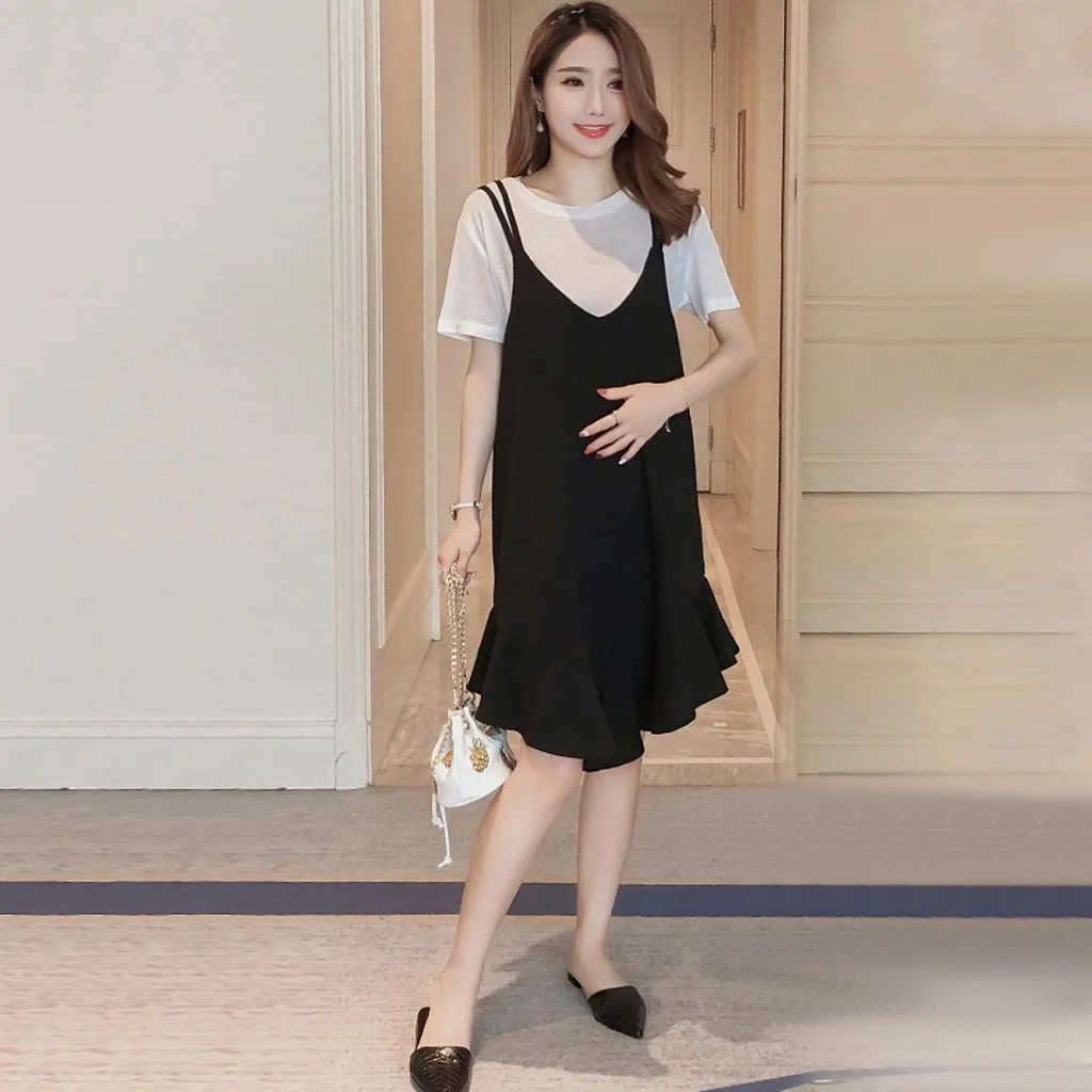 Женские платья Женская одежда с v образным вырезом Чистый цвет без рукавов тонкий