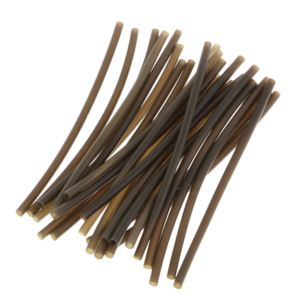 25 шт. термоусадочная трубка снасти для ловли карпа аксессуары 1 мм 2 анти