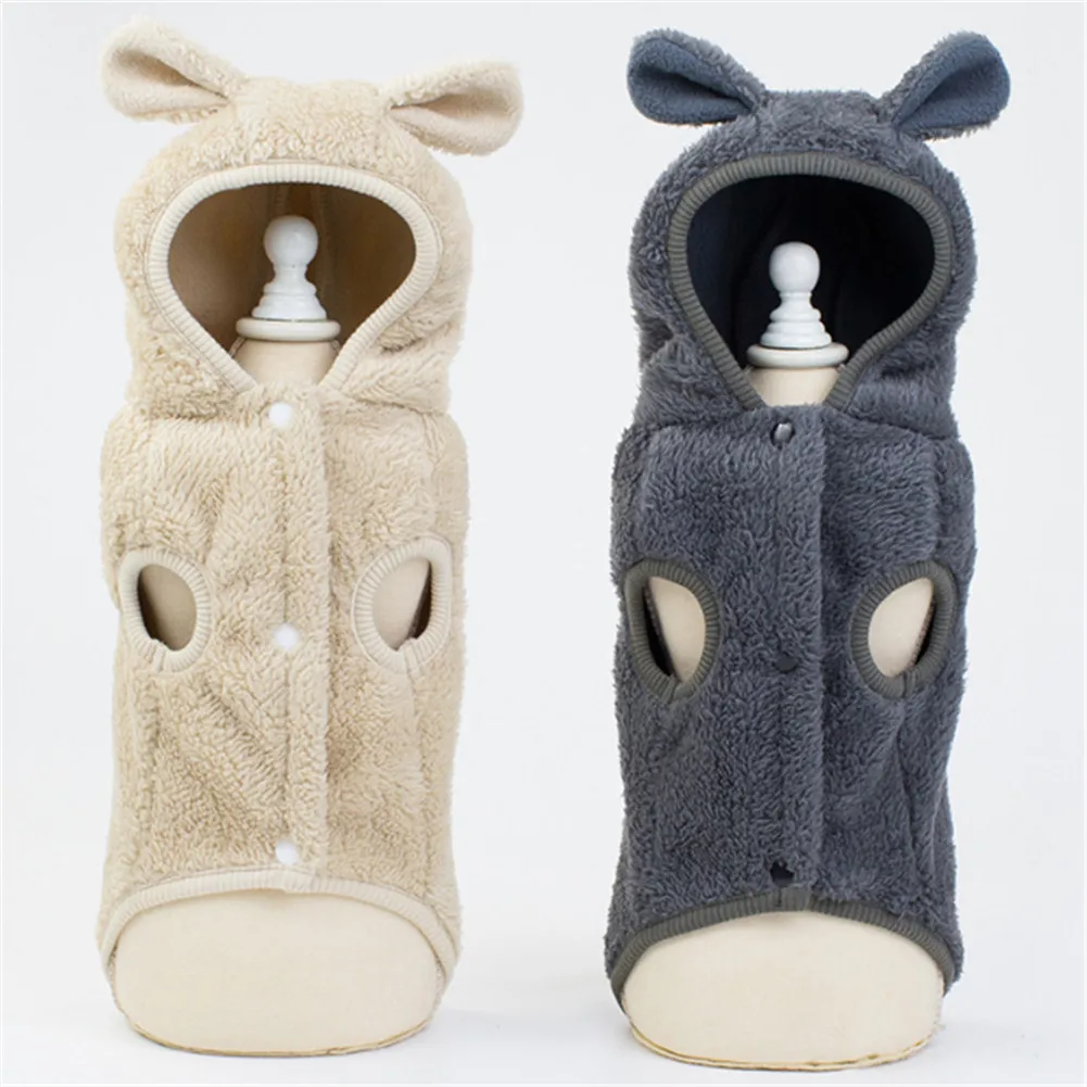 Милая Одежда для собак теплый зимний женский костюм питомцев наряд маленьких и