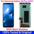 Оригинальный дисплей Burn shadow для Samsung Galaxy S8 Plus, ЖК-дисплей G955 S8plus, сенсорный экран с дигитайзером в сборе, Ремонт дисплея
