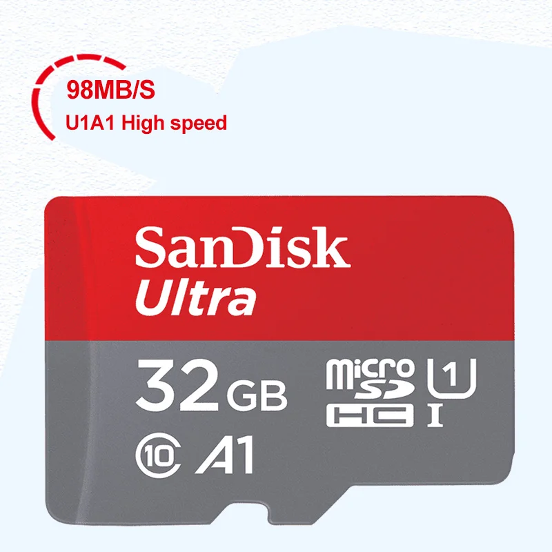 Карта памяти Sandisk Micro SD TF класс 10 128 256 64 32 ГБ | Компьютеры и офис