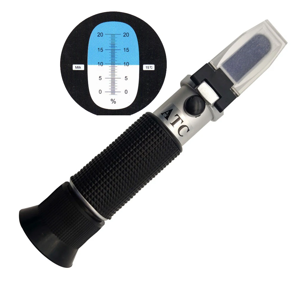 RHM 612ATC 0 20% для молока с Пластик коробку и УВД Функция|refractometer|refractometer nd |