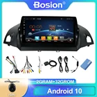 Автомобильный мультимедийный плеер Bosion, 2 DIN, Android 10,0, для Ford Kuga 2 Escape 3 2012-2019, GPS-навигация, Wi-Fi, 4G, автомобильное радио, 2 DIN