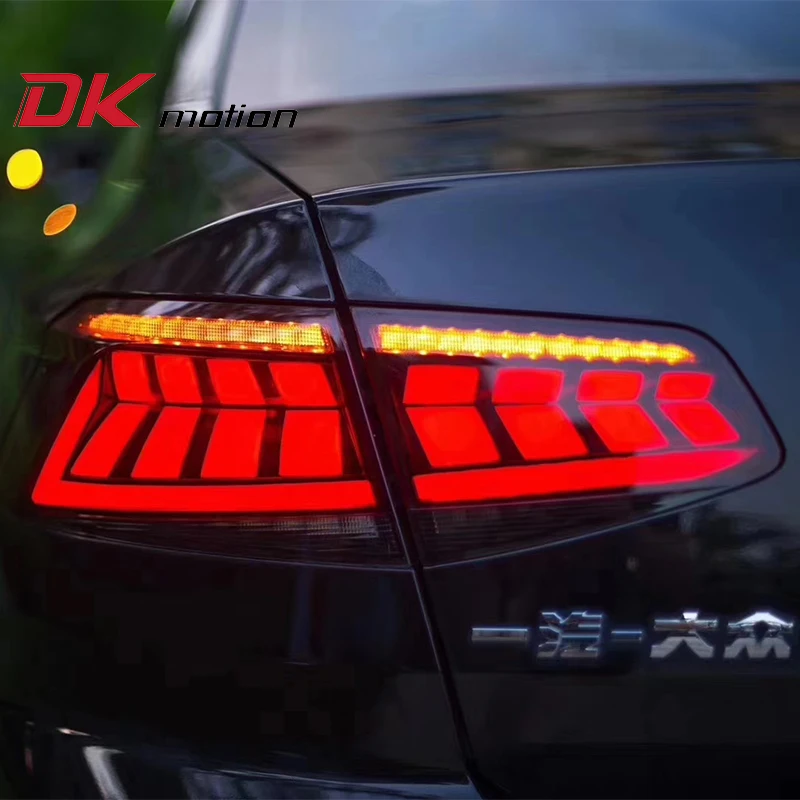 Для VW Passat B8 габаритными задними фонарями светодиодный задний фонарь DRL