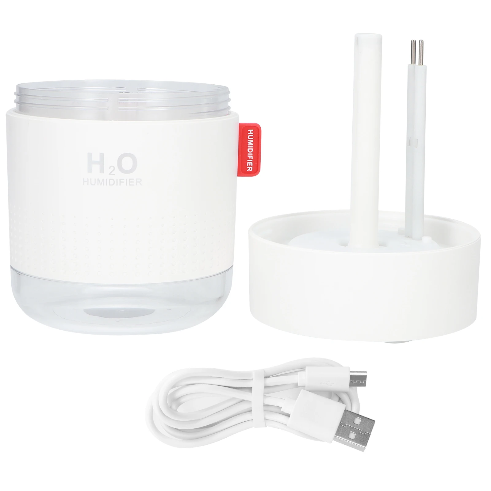 500ml Portable Desktop USB Powered Air Humidifier With Ambient Light For Home Office Use |