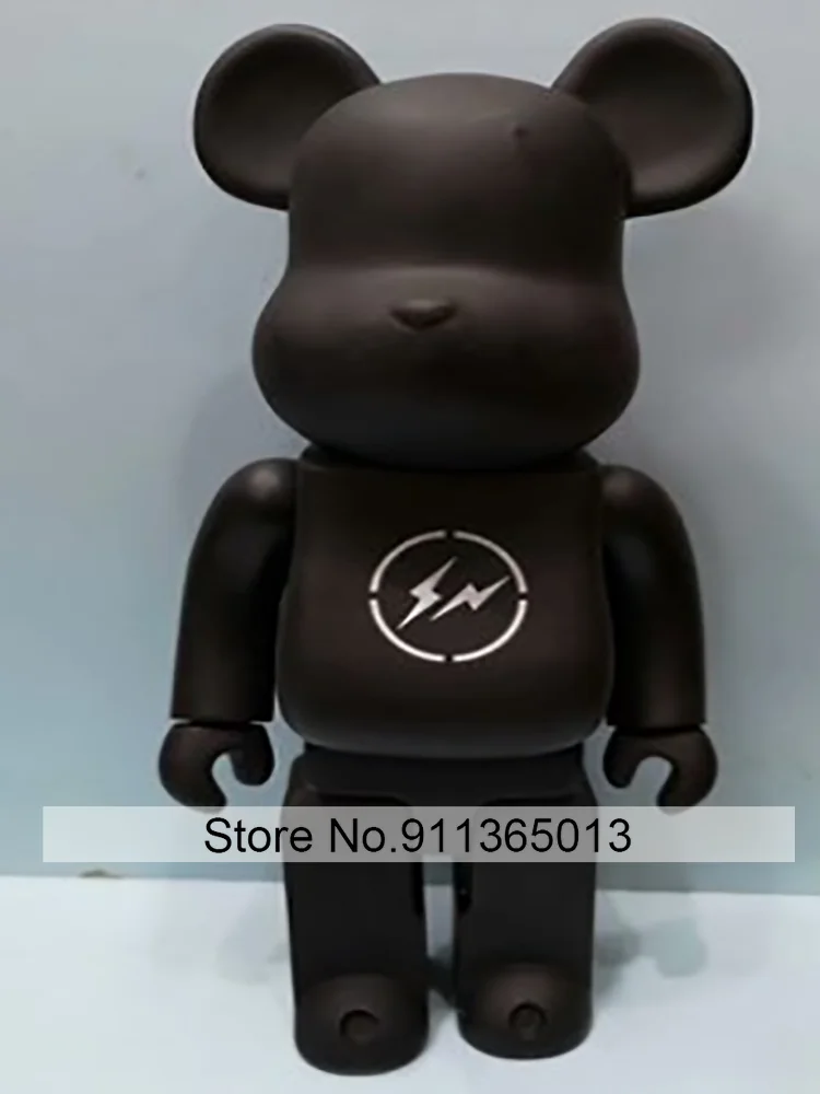 Bearbricklys 28 см 400% медведя и bricklys Toy Lightning блоки игрушка медведь игрушки Фигурки гараж