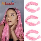 Alileader синтетические косы Джамбо 165 г 82 дюйма Джамбо косы предварительно растянутые Косы чистые синтетические волосы для кос