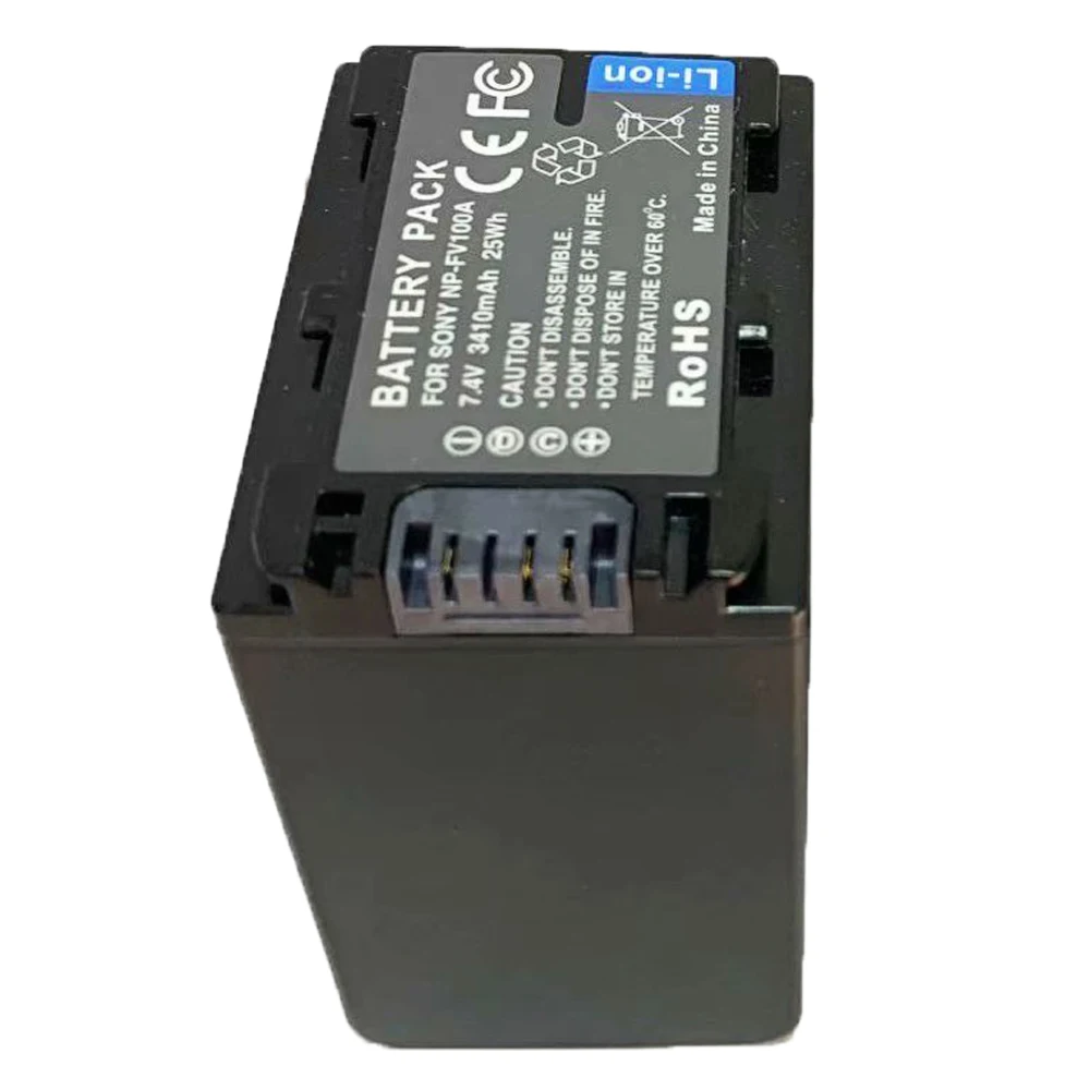 NP-FV100A Батарея упаковке с открытыми порами+ Зарядное устройство для sony NP-FV70, NP-FV70A, NP-FV100, NP-FV100A InfoLithium V серии - Цвет: NP-FV100A