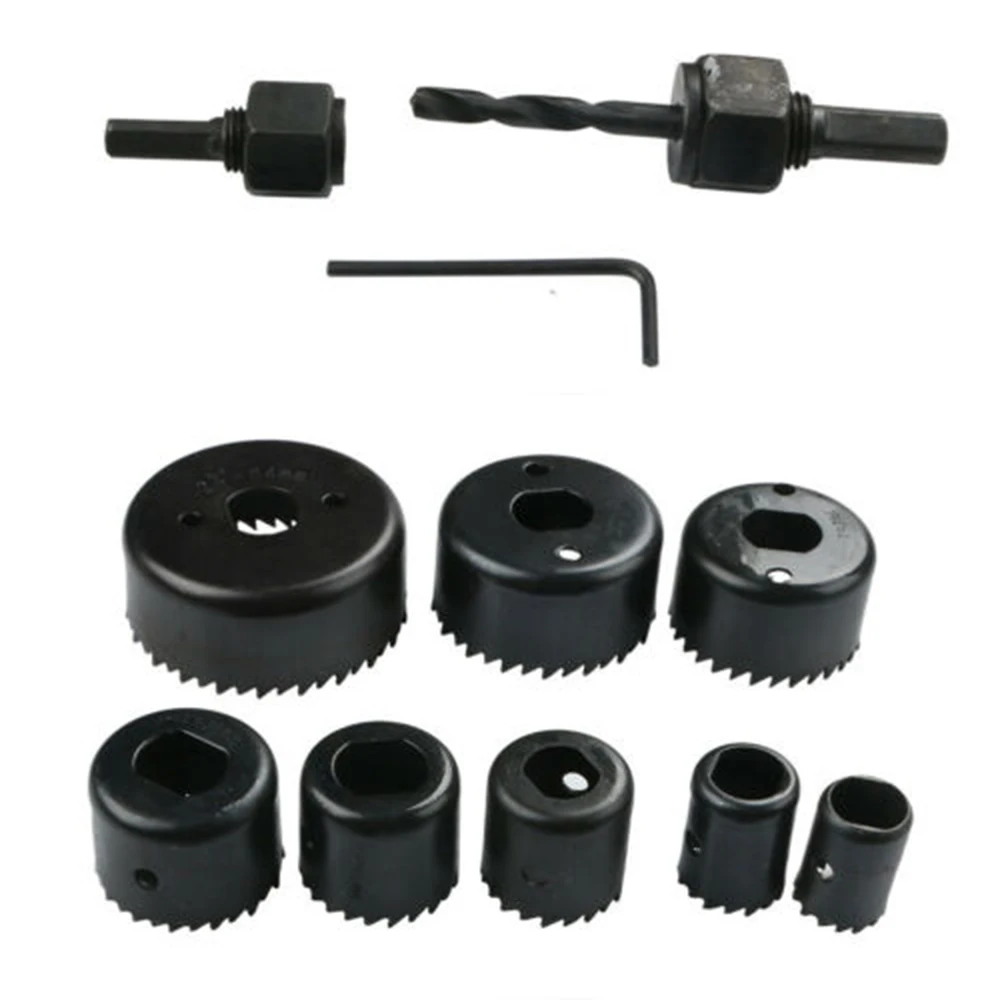 

Wrench Hole Saw Tooth Kit Carbon Steel Drill Bit Cutting Tool Metal Woodworking