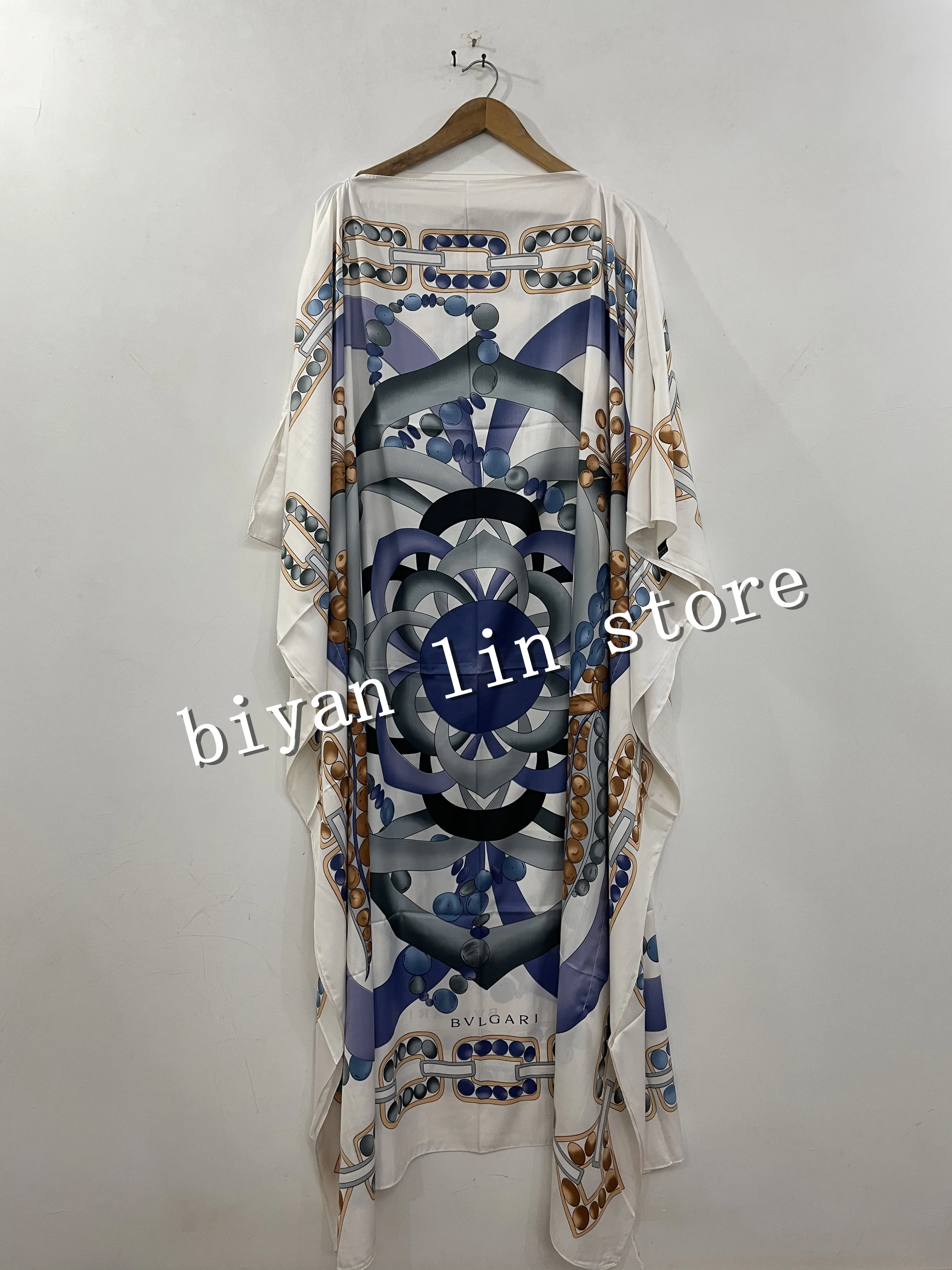 Платье женское длинное с принтом базин оверсайз 130 см обхват груди 2020 |