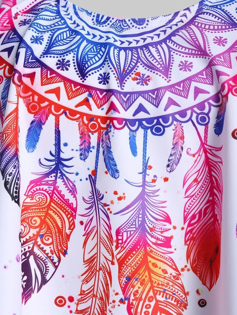 

Print Women Bikini Set Push-up Padded Overlay Flounce Crisscross Tankini Swimwear 2pc Bathing Suit Swimsuit