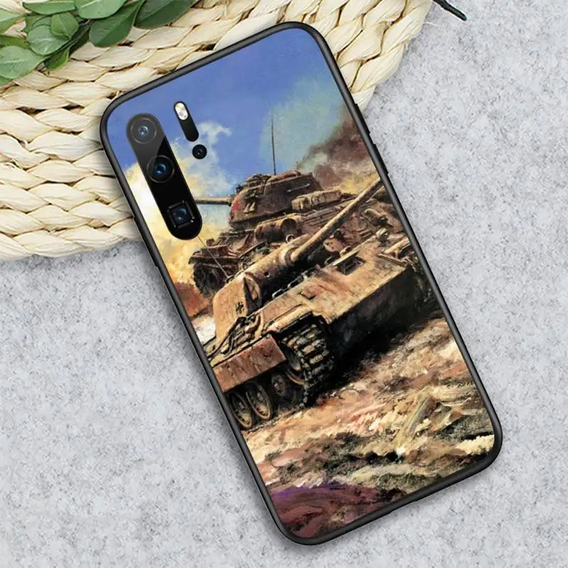 

Hot game world of tanks Phone Case For Huawei honor Mate P 10 20 30 40 i 9 8 pro x Lite smart 2019 nova 5t
