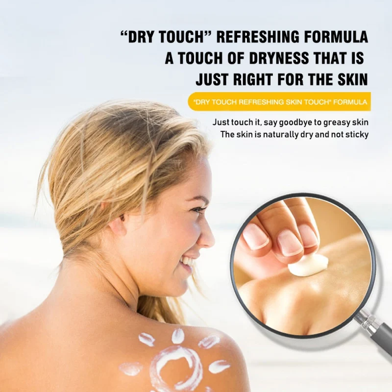 Морковный солнцезащитный крем Увлажняющий анти-УФ водонепроницаемый крик уход