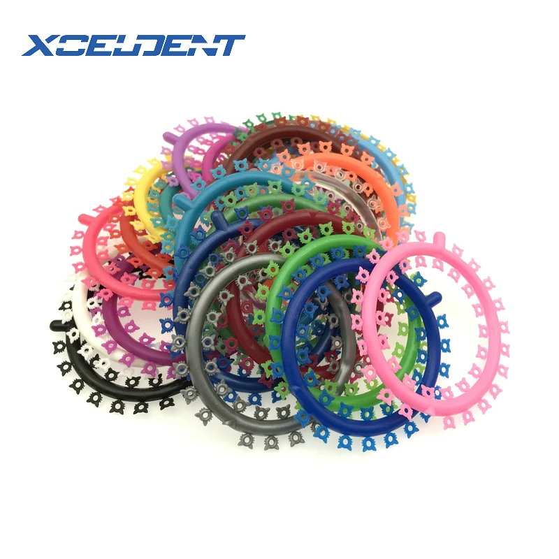 Новинка 1 упаковка Стоматологические Ортодонтические галстуки с рисунком из