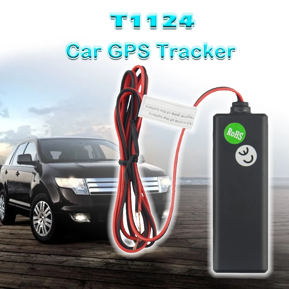 Mini T1124 GPS трекер для автомобиля устройство слежения за автомобилем локатор с