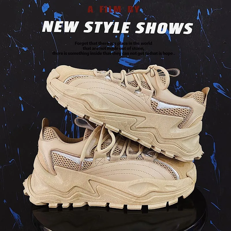

Men Popular Action Leather Men Sneakers Outdoor Casual Shoes Fashion Men Leisure Footwear Walking Shoes Soft