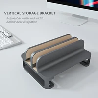 vertical cooling laptop stand aluminum singledouble desktop holder wadjustable dock for notebook macbook dell hp more 10 17 3